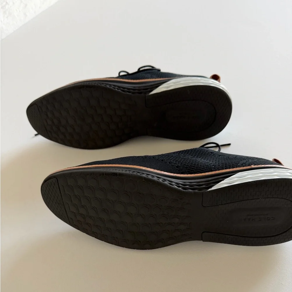 Cole Haan zero grand Men's Black Knit Oxford Shoes -grand 360- size 13 medium